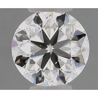 0.80 Carat Round H SI1 VG GIA Natural Diamond