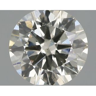 0.5 Carat Round I SI1 EX VG IGI Natural Diamond