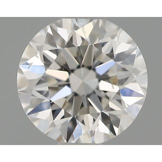 0.5 Carat Round I SI1 VG EX GIA Natural Diamond