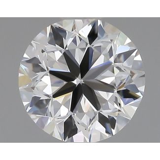 0.82 Carat Round E VVS2 VG EX GIA Natural Diamond