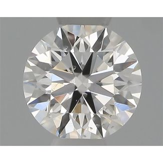 0.30 Carat Round F SI1 VG GIA Natural Diamond