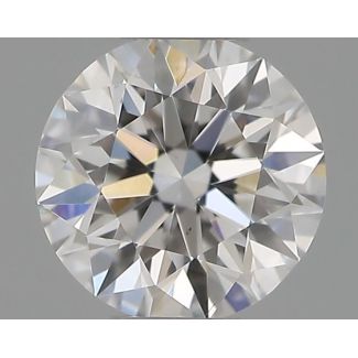 0.30 Carat Round E VS2 EX VG GIA Natural Diamond