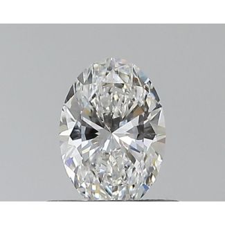 0.4 Carat Oval F VS2 - EX VG GIA Natural Diamond