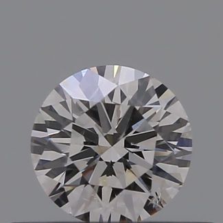 0.29 Carat Round F SI2 VG GD GIA Natural Diamond