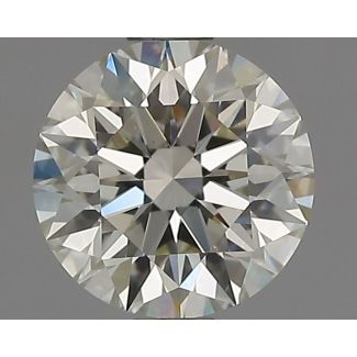 0.90 Carat Round K VS1 EX GIA Natural Diamond