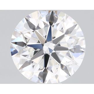 1.12 Carat Round G VVS2 EX GIA Natural Diamond