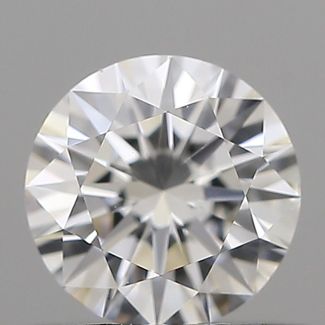 0.5 Carat Round E VVS1 EX GIA Natural Diamond