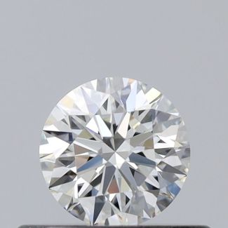 0.3 Carat Round H VVS1 EX GIA Natural Diamond