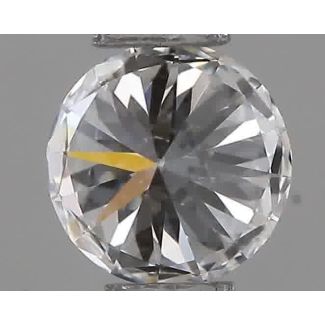 0.22 Carat Round D IF EX VG GIA Natural Diamond