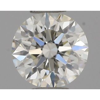 0.4 Carat Round H VVS1 EX IGI Natural Diamond