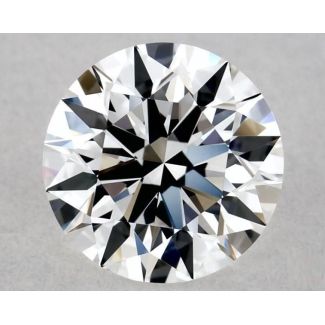 0.6 Carat Round E VVS1 EX GIA Natural Diamond