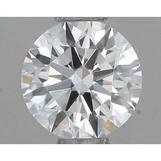 0.45 Carat Round G VVS1 EX GIA Natural Diamond