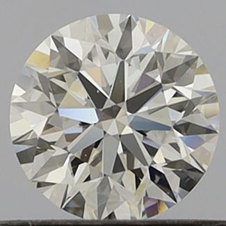 0.5 Carat Round F VVS1 EX GIA Natural Diamond