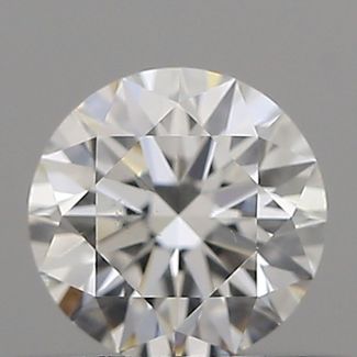 0.37 Carat Round E SI1 EX GIA Natural Diamond