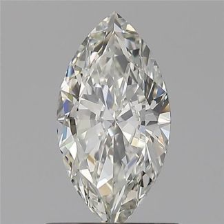 0.6 Carat Marquise H IF - EX GD IGI Natural Diamond