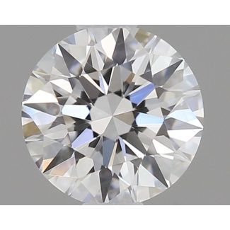 0.31 Carat Round E VVS2 EX GIA Natural Diamond