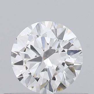 0.4 Carat Round H VS1 EX GIA Natural Diamond