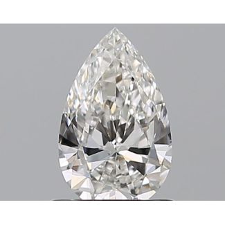 0.7 Carat Pear F VVS1 - EX VG GIA Natural Diamond