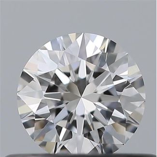 0.36 Carat Round E VVS1 EX GIA Natural Diamond