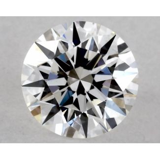 0.31 Carat Round F VS1 EX GIA Natural Diamond