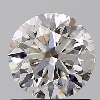 0.81 Carat Round H SI1 VG GIA Natural Diamond