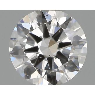 0.30 Carat Round G SI1 VG EX GIA Natural Diamond