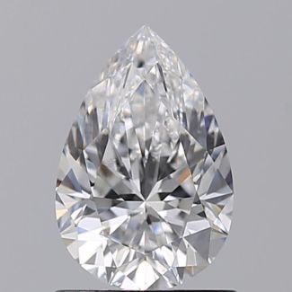 0.86 Carat Pear D SI1 - EX VG GIA Natural Diamond