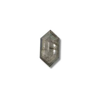 1.93 Carat Hexagonal Gray - GD NONE Natural Diamond