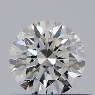 0.40 Carat Round F VS1 VG EX GIA Natural Diamond