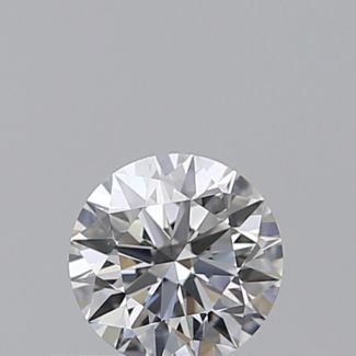 0.32 Carat Round E VVS1 EX VG GIA Natural Diamond