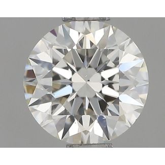 0.7 Carat Round I VS2 EX GIA Natural Diamond