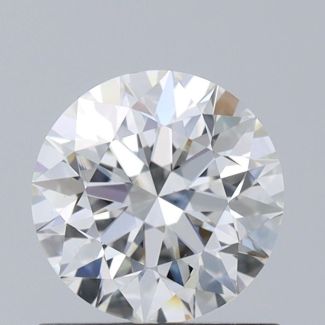 0.9 Carat Round H VS1 EX GIA Natural Diamond