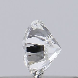 0.18 Carat Round F VS2 EX GIA Natural Diamond