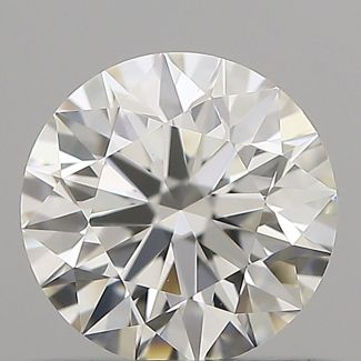 0.52 Carat Round H IF EX GIA Natural Diamond