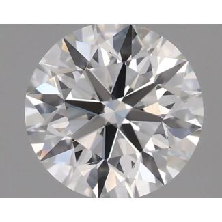 0.82 Carat Round I VVS2 EX GIA Natural Diamond