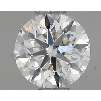 0.5 Carat Round G VS2 VG EX IGI Natural Diamond