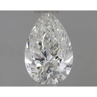 0.75 Carat Pear H VVS1 - EX GIA Natural Diamond