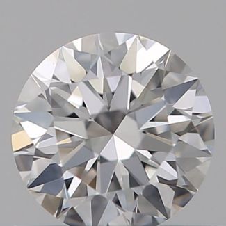 0.34 Carat Round E VVS2 EX GIA Natural Diamond