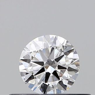 0.3 Carat Round D VVS2 VG EX GIA Natural Diamond