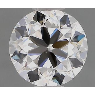 0.90 Carat Round H VS2 VG EX GIA Natural Diamond