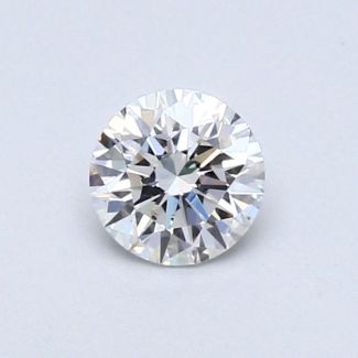 0.43 Carat Round E SI1 VG EX GIA Natural Diamond