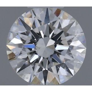 0.31 Carat Round G SI2 EX VG GIA Natural Diamond