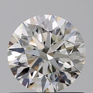 0.65 Carat Round J VS1 EX GIA Natural Diamond