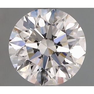 1.3 Carat Round H SI1 EX GIA Natural Diamond