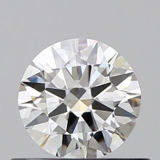 0.5 Carat Round H VS2 EX GIA Natural Diamond