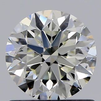 0.81 Carat Round K SI1 VG EX GIA Natural Diamond