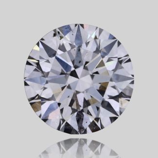 0.72 Carat Round I SI2 EX GIA Natural Diamond