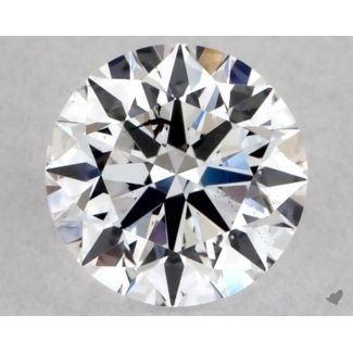 0.31 Carat Round D SI2 EX GIA Natural Diamond