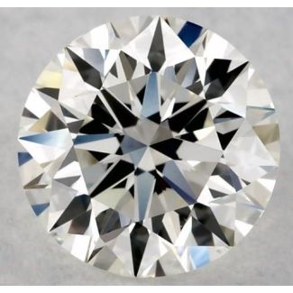 0.7 Carat Round H VS1 EX VG GIA Natural Diamond