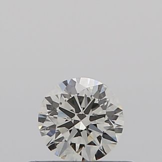 0.30 Carat Round K SI1 EX GIA Natural Diamond